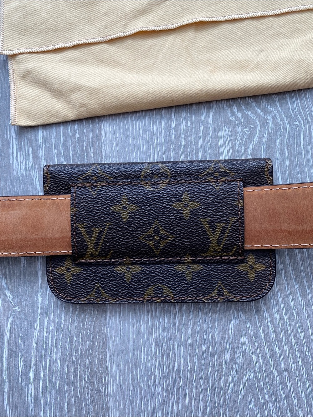 Louis Vuitton Monogram Ceinture Pochette Belt Bag - Picture 4 of 12